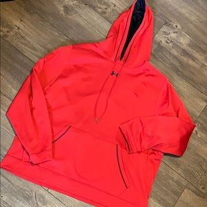Men’s UA red and black hooded sweatshirt XXL